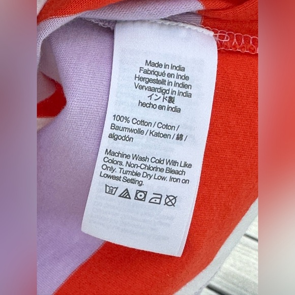 J.Crew Crewcuts Girls' striped T-shirt dress size 10 - Picture 7 of 7